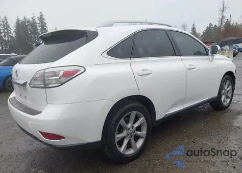 2011 Lexus Rx 350 z USA, uszkodzony, nr VIN 2T2BK1BA9BC101430